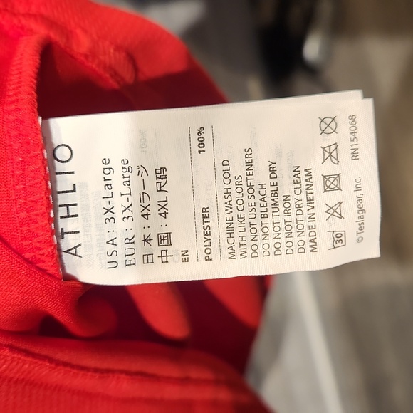 NWT Athlio Men's sz 3X-Large Workout Tank - Picture 8 of 8